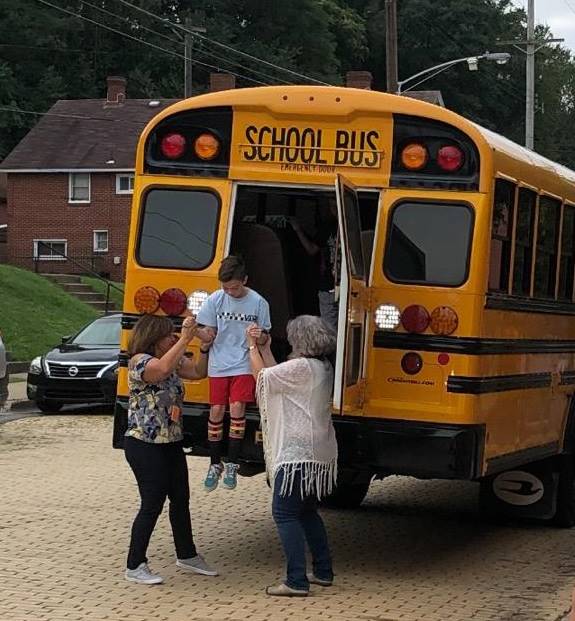 Bus evacuation