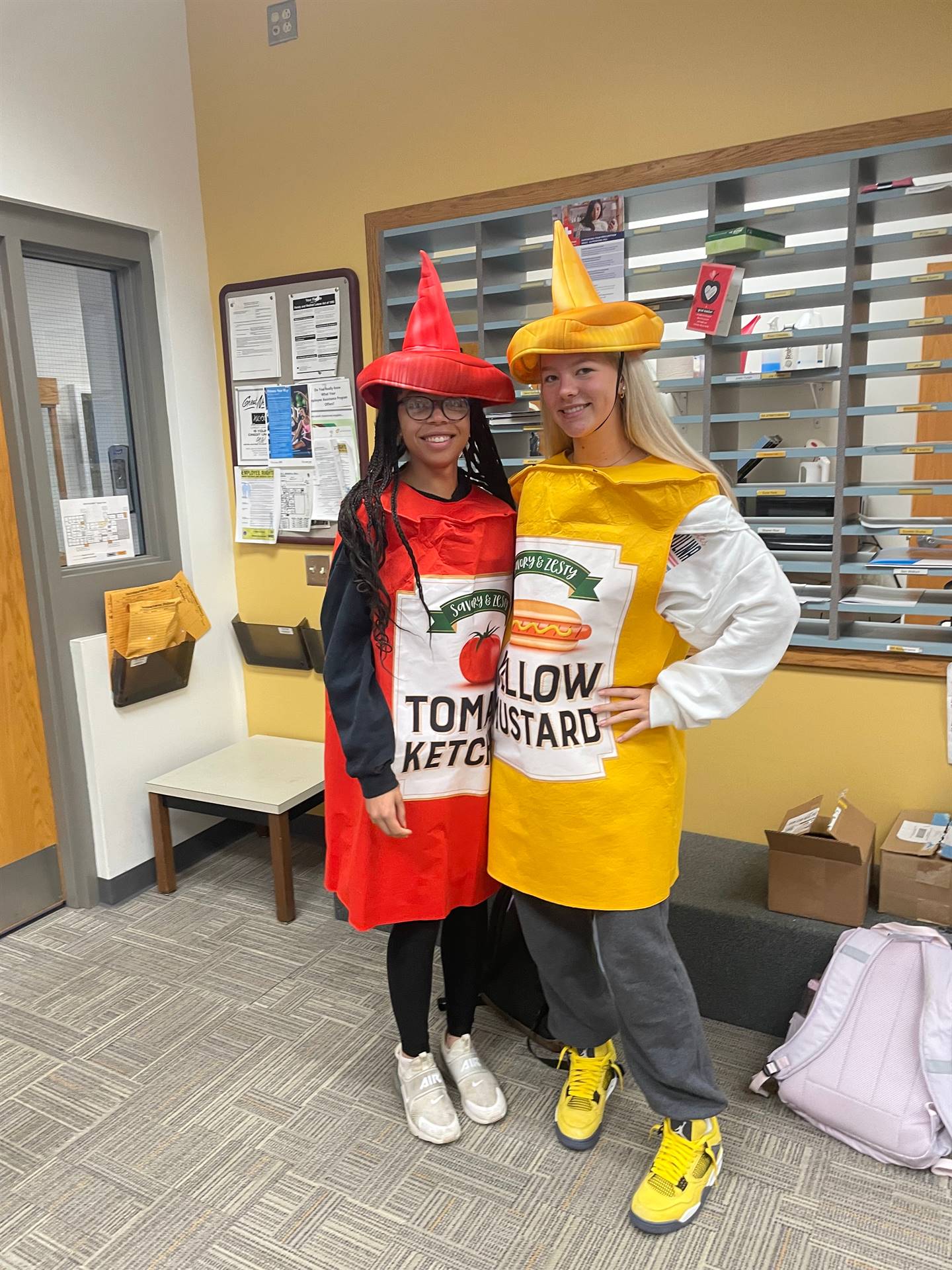 Twin Day Ketchup and Mustard