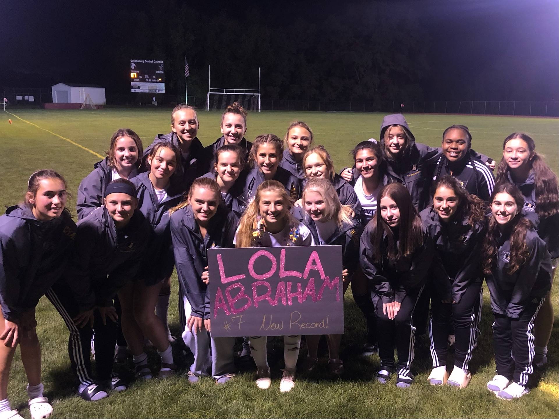 Lola Abraham Breaks Record