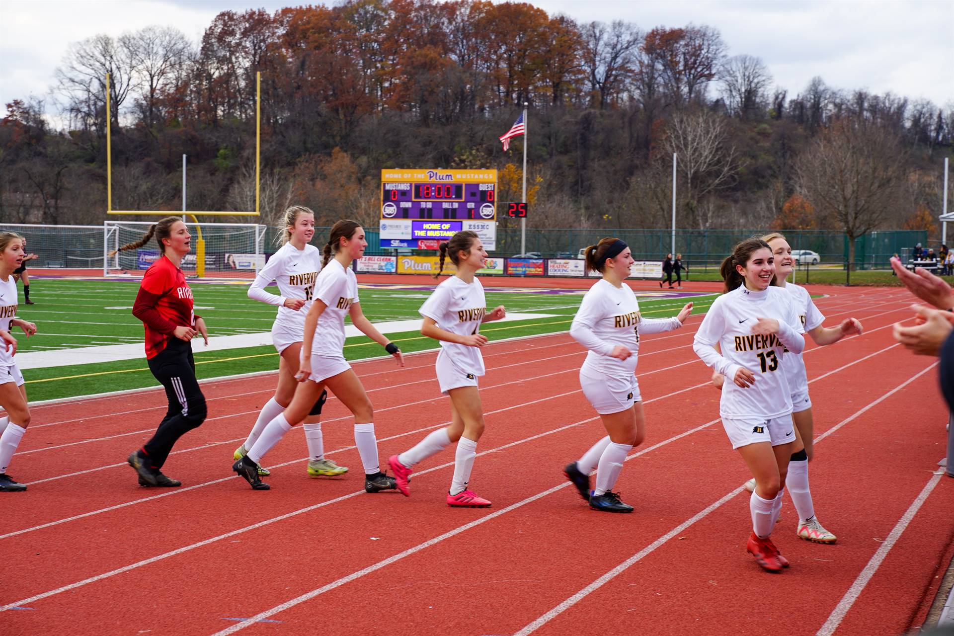 Riverview Girls Soccer PIAA Quarterfinal match