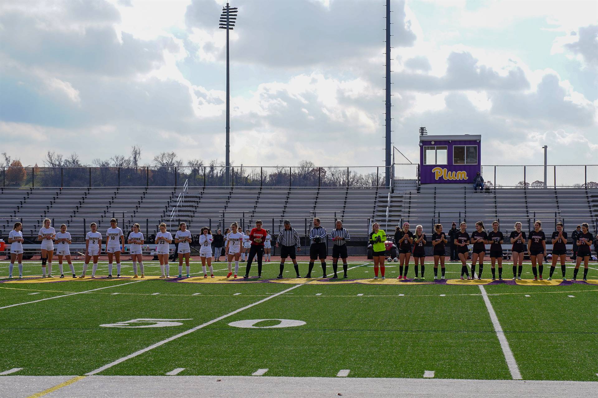 Riverview Girls Soccer PIAA Quarterfinal match