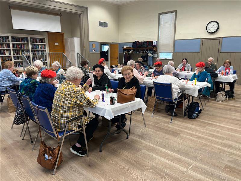 French-themed Lunch and Bingo Event at RCAC