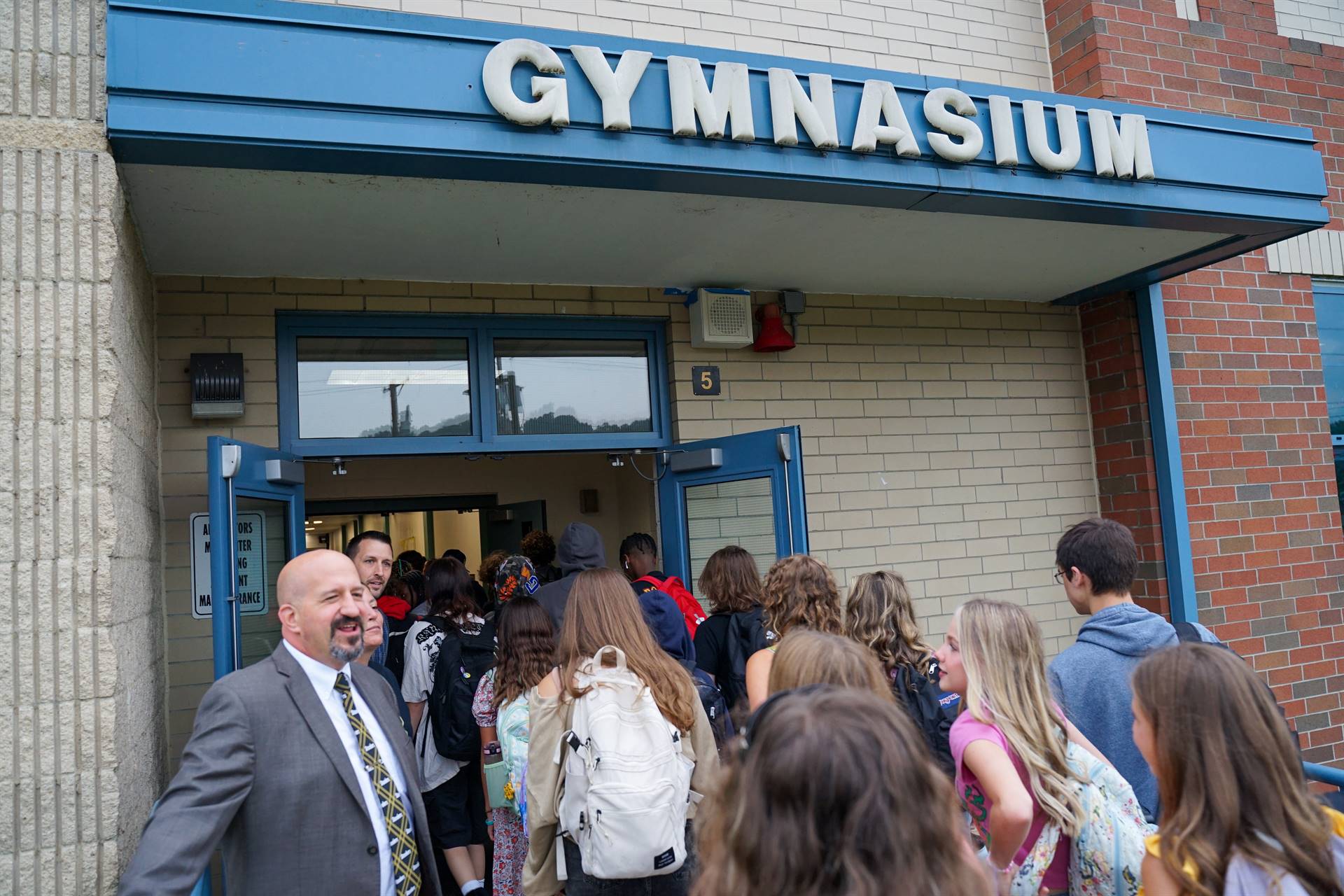 First day of school at Riverview