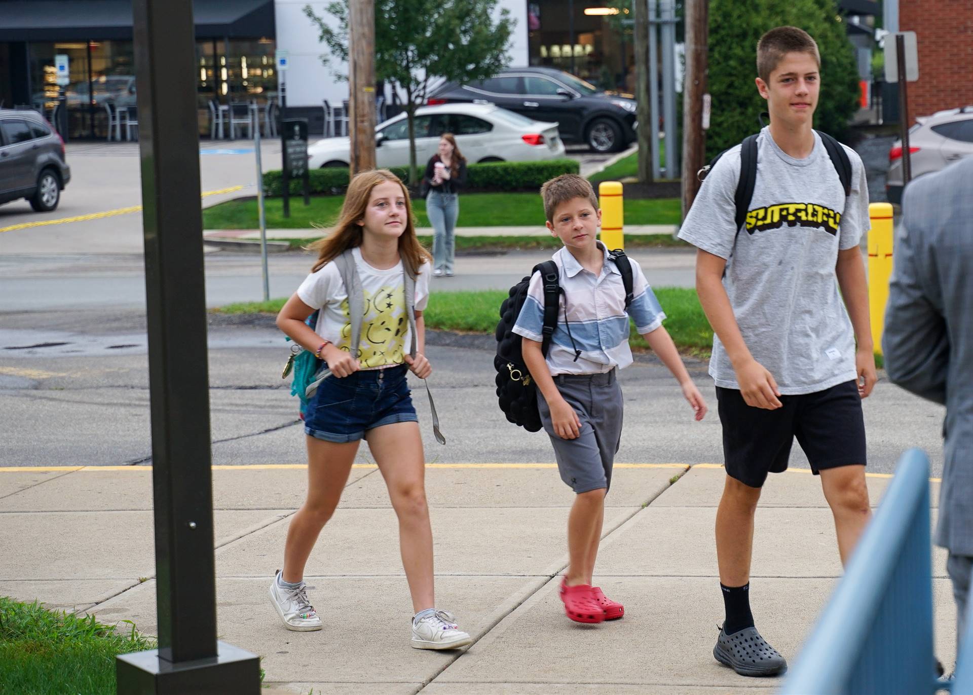 First day of school at Riverview