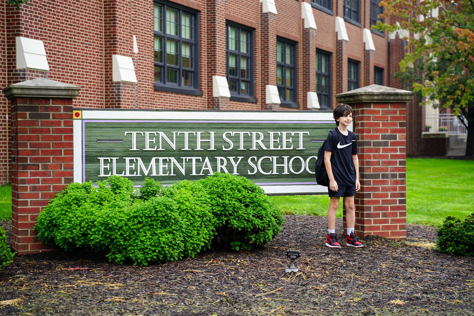 First day of school at Riverview