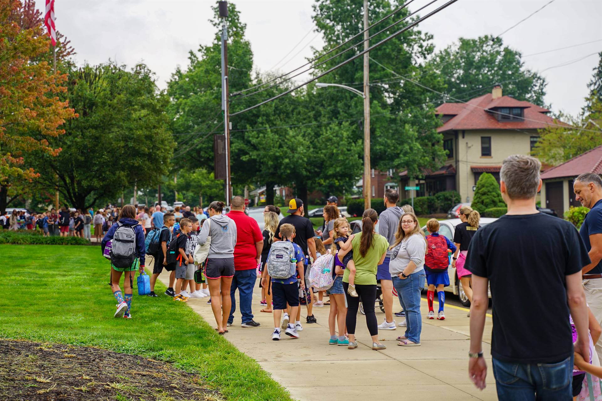 First day of school at Riverview