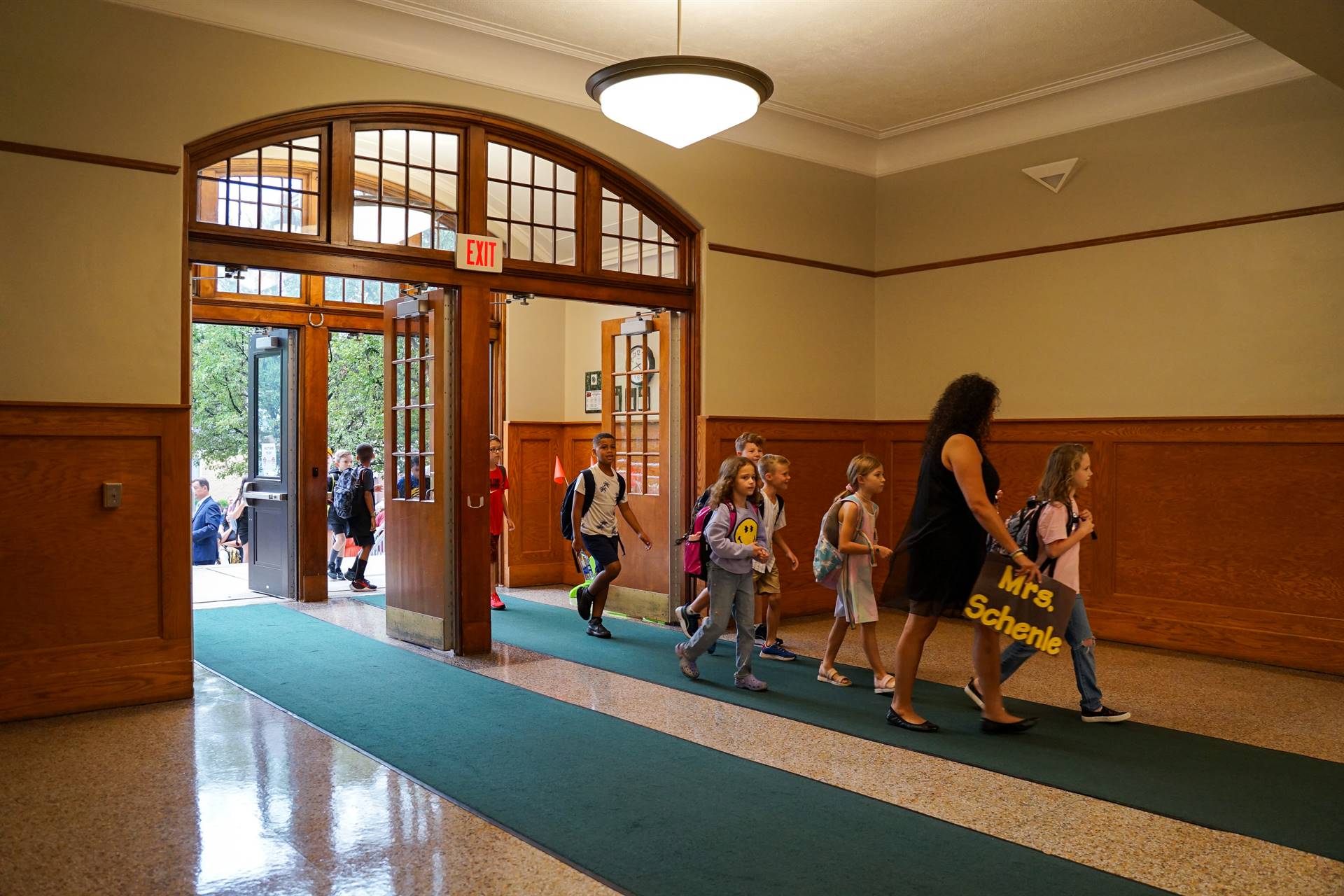 First day of school at Riverview