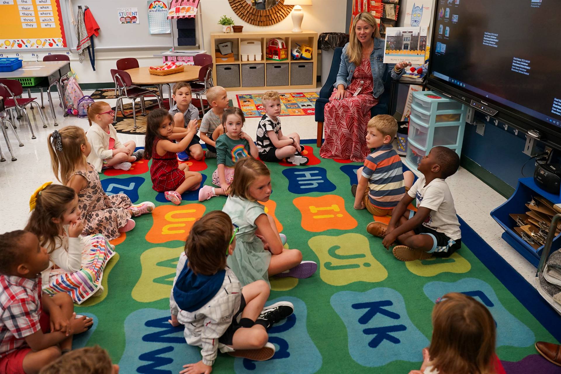 First day of school at Riverview