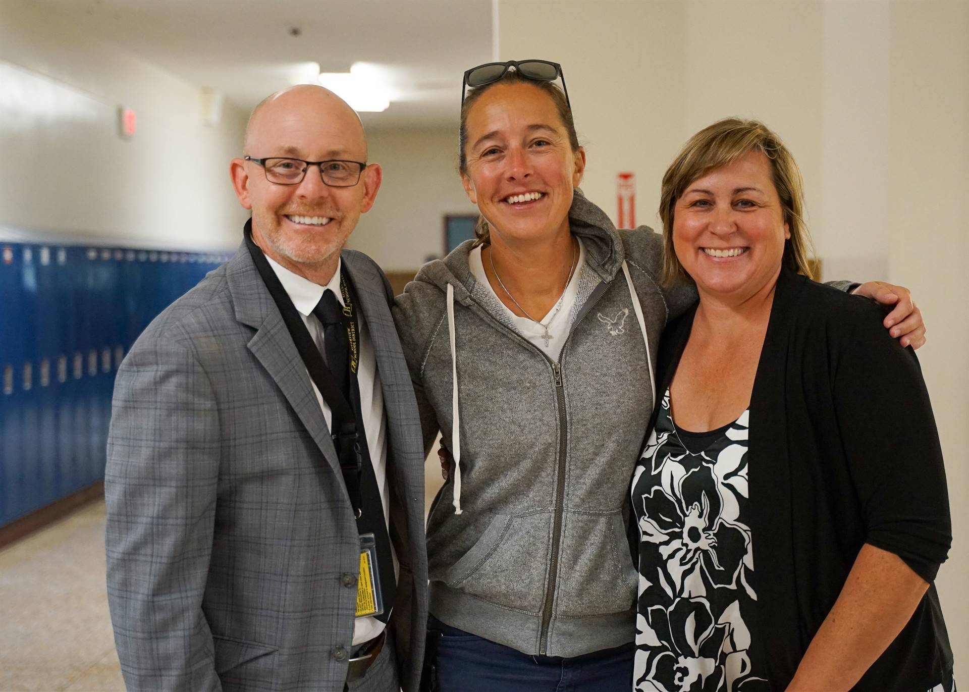 First day of school at Riverview