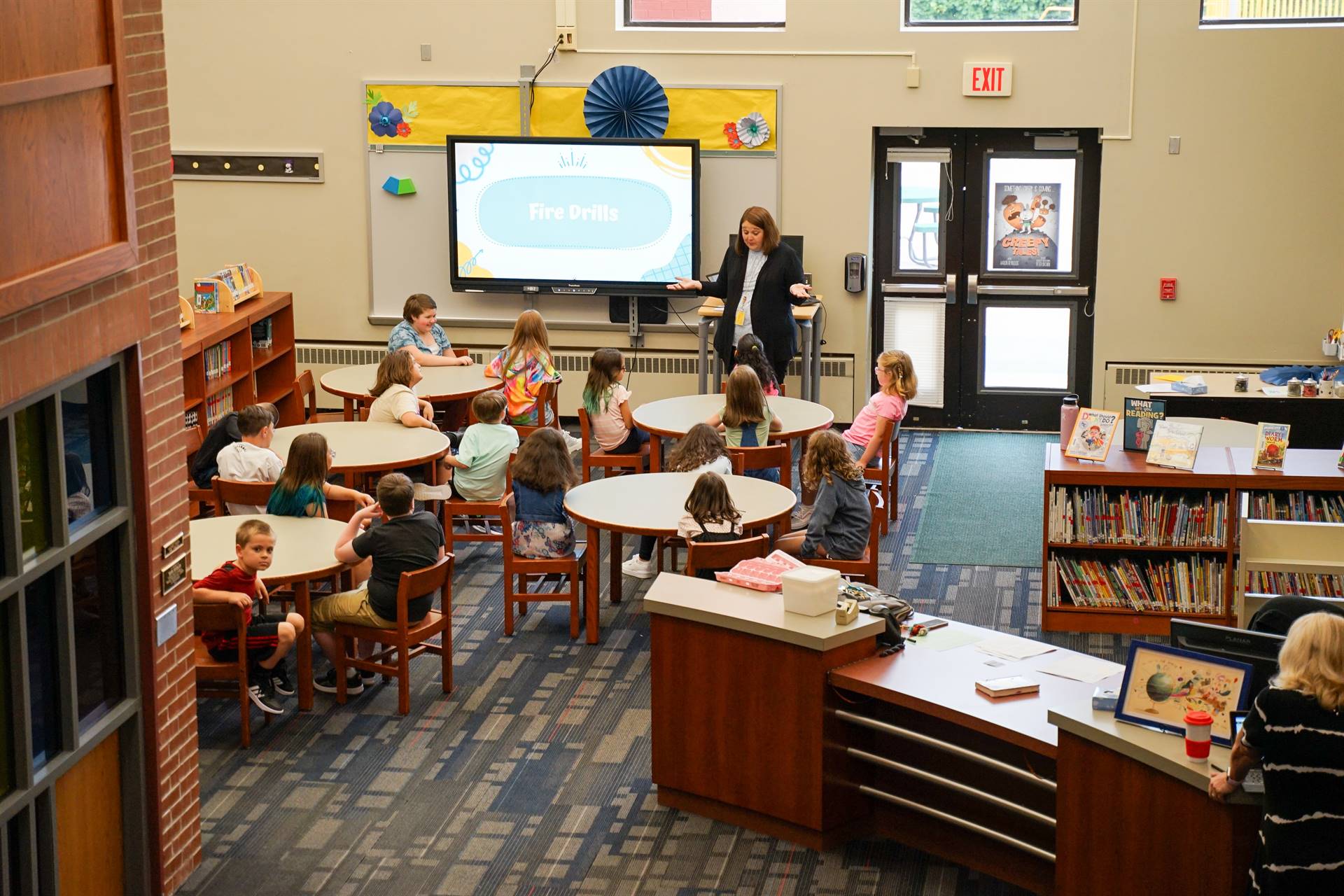 First day of school at Riverview