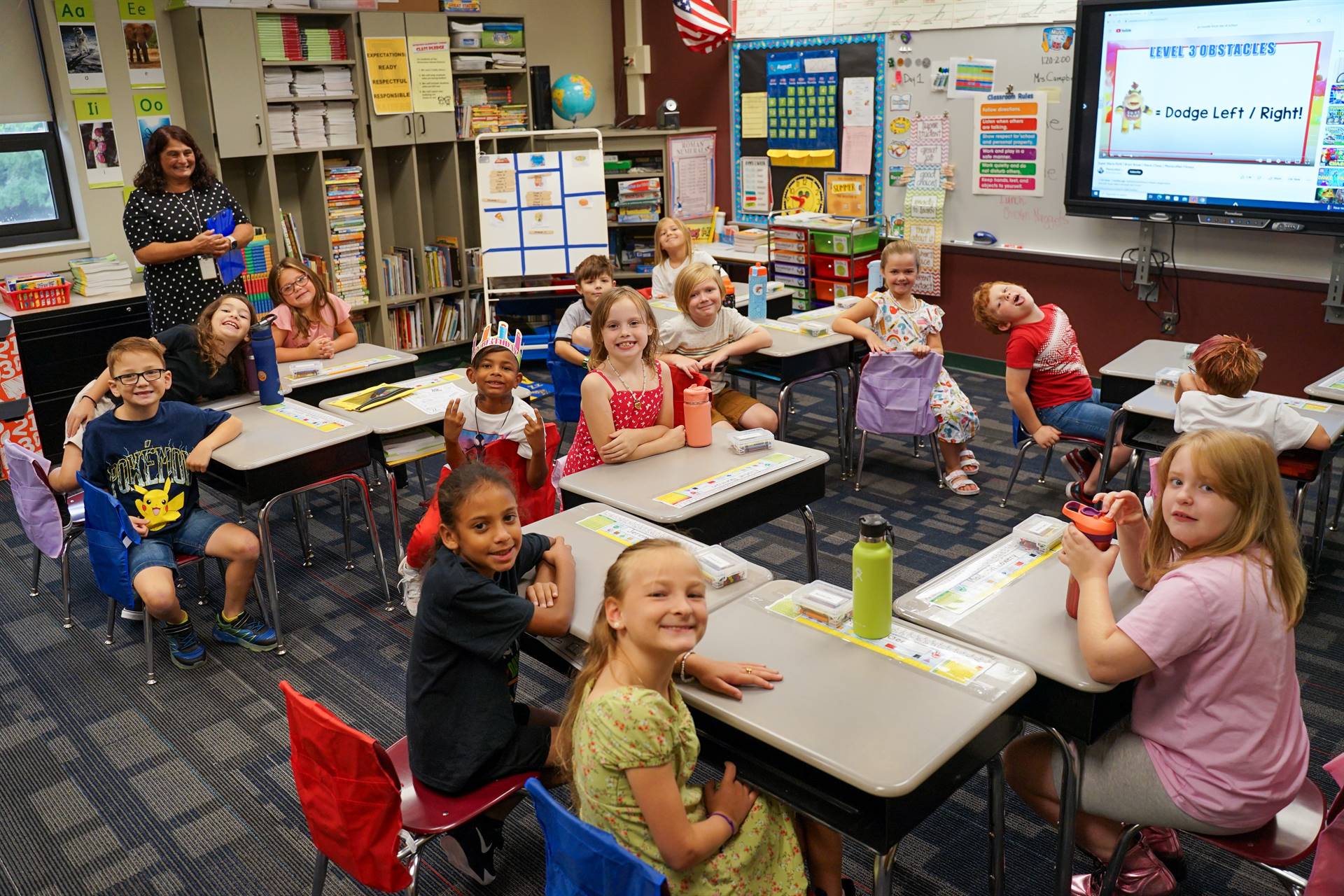 First day of school at Riverview