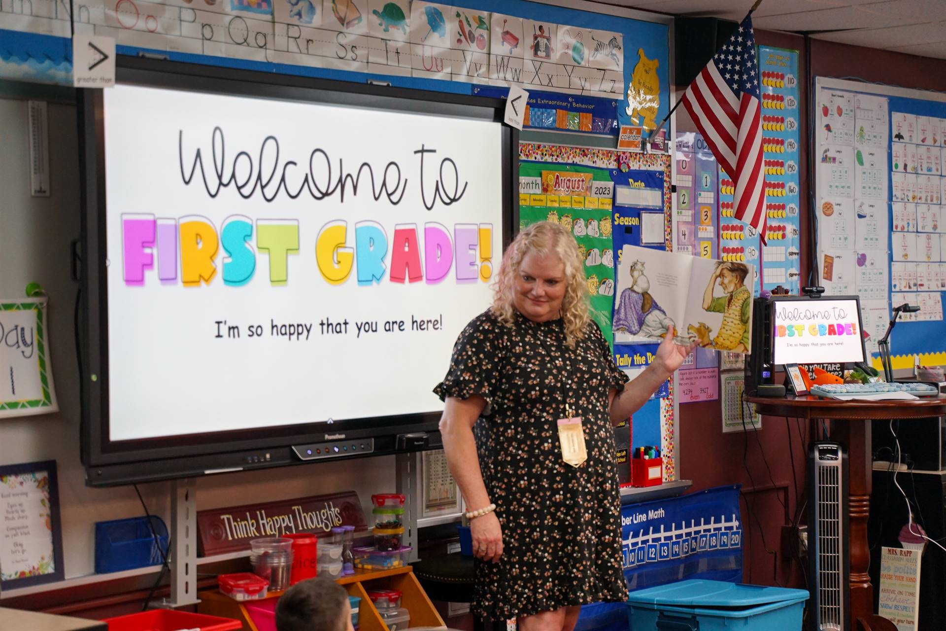 First day of school at Riverview