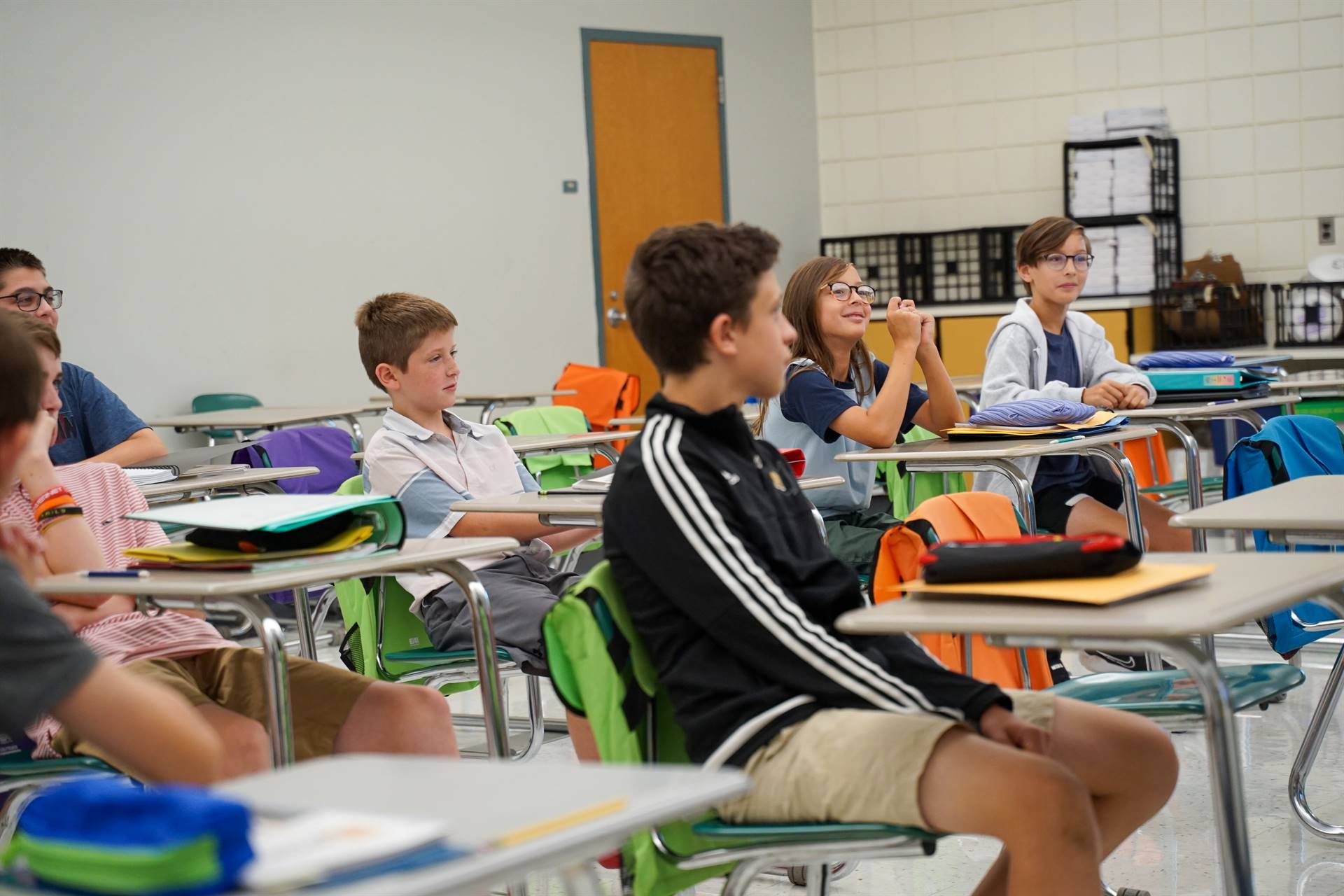 First day of school at Riverview