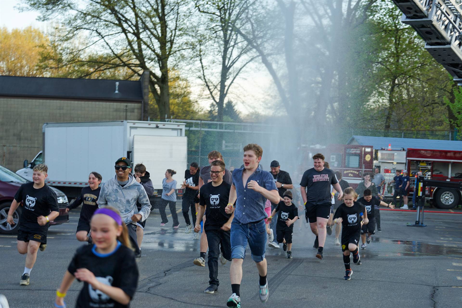 Students partake in the 2024 Polar Run as part of Inclusion Week